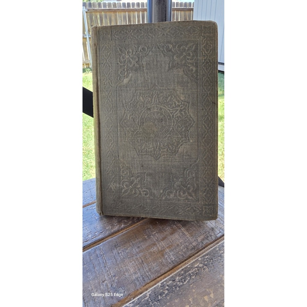 The Works of Virgil 1855 Harper & Brothers Classical Library Antique Hardcover